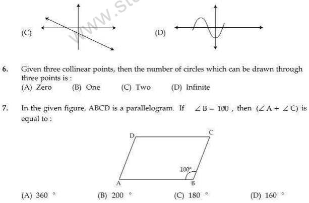 Cbse Class 9 Mathematics Sample Paper Set U